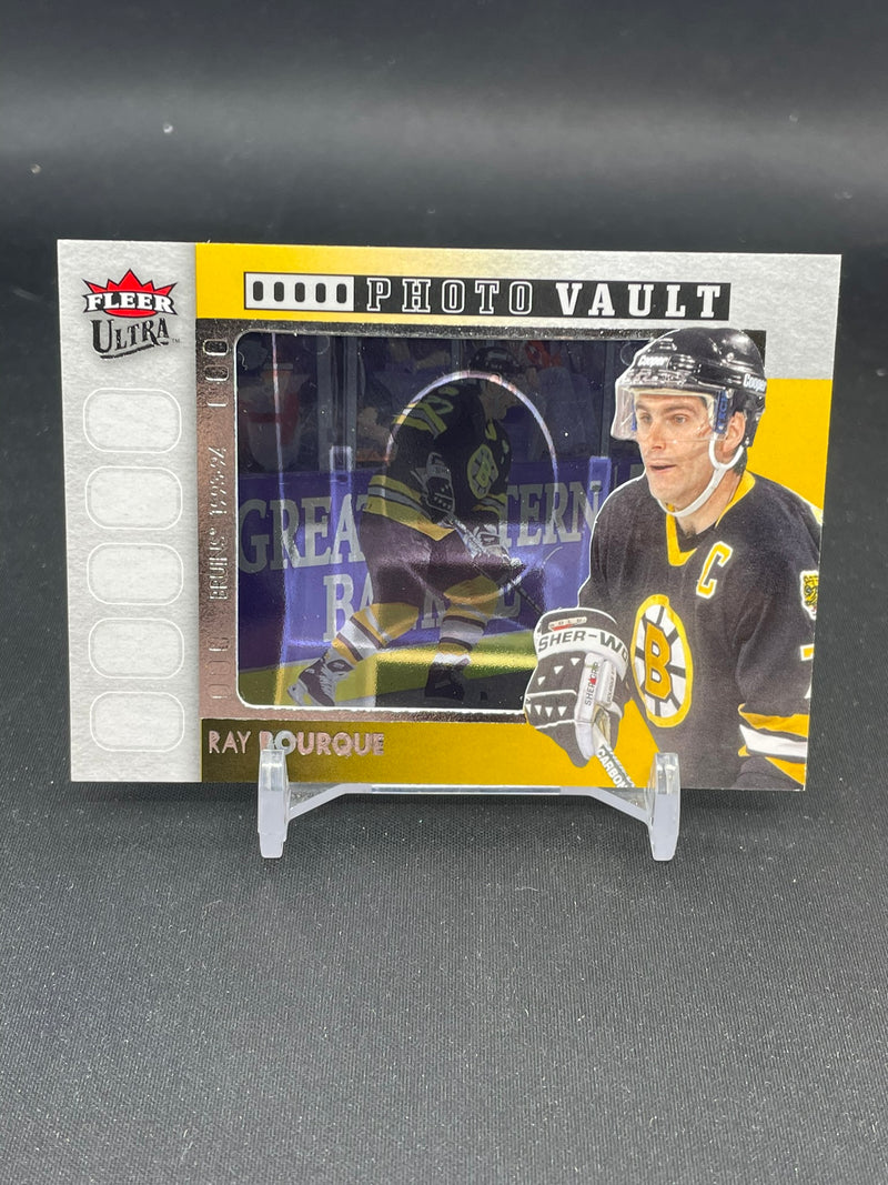 2014 FLEER ULTRA - PHOTO VAULT - R. BOURQUE -