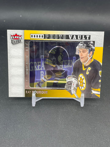 2014 FLEER ULTRA - PHOTO VAULT - R. BOURQUE - #PV-RB