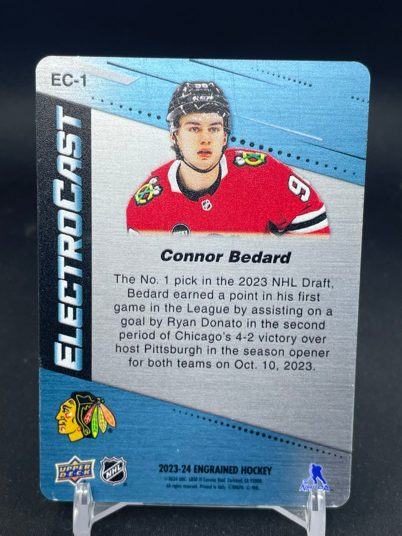2023 UPPER DECK ENGRAINED - ELECTROCAST - C. BEDARD -