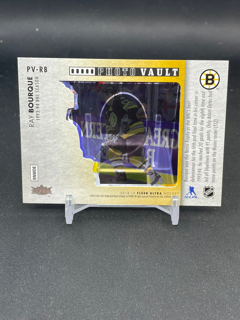 2014 FLEER ULTRA - PHOTO VAULT - R. BOURQUE -