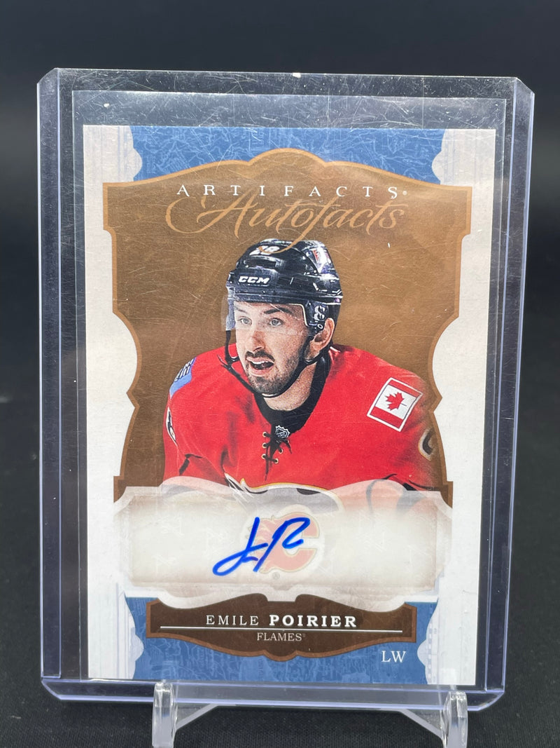 2016 UPPER DECK ARTIFACTS - AUTOFACTS - E. POIRIER -