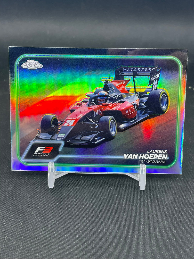 2024 TOPPS CHROME F1 - REFRACTOR - L. VAN HOEOPEN -