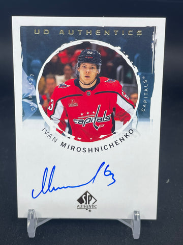 2024 UPPER DECK SP AUTHENTIC - UD AUTHENTICS - I. MIROSHNICHENKO - #UDA-IM - AUTOGRAPH