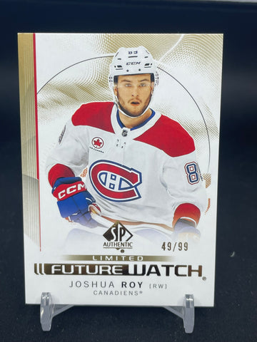 2024 UPPER DECK SP AUTHENTIC - GOLD LIMITED - FUTURE WATCH - J. ROY - #107 - #'D/99 - RC