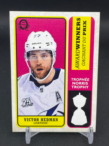 2018 UPPER DECK O-PEE-CHEE - AWARD WINNERS - V. HEDMAN - #AW-VH