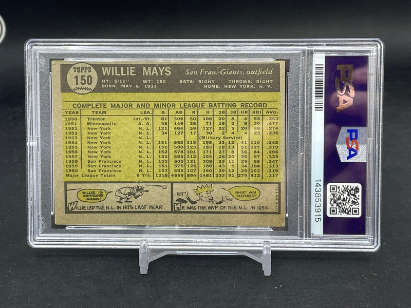 1961 TOPPS - W. MAYS -