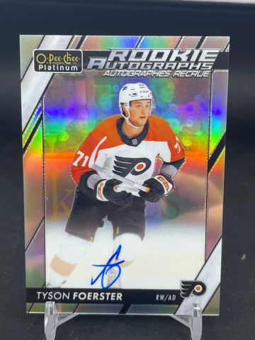 2023 UPPER DECK O-PEE-CHEE PLATINUM - RAINBOW - ROOKIE AUTOGRAPH - T. FOERSTER - #R-TF - AUTOGRAPH - RC