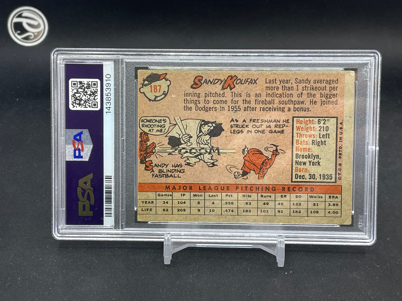 1958 TOPPS - S. KOUFAX -