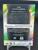 2023 UPPER DECK THE CUP - SIGNATURE RENDITIONS - R. HINTZ -