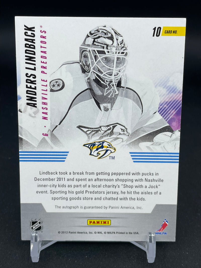 2012 PANINI TITANIUM - NEW WAVE - A. LINDBACK -