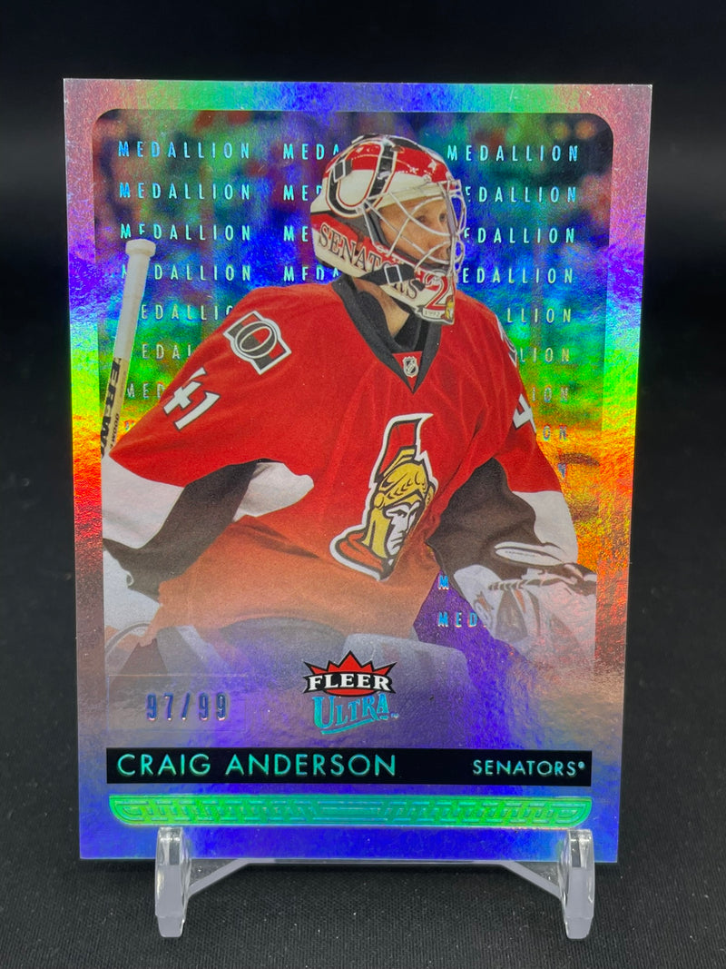 2014 FLEER ULTRA - PLATINUM MEDALLION - C. ANDERSON - #128 - #'D/99