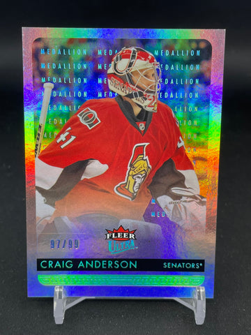 2014 FLEER ULTRA - PLATINUM MEDALLION - C. ANDERSON - #128 - #'D/99