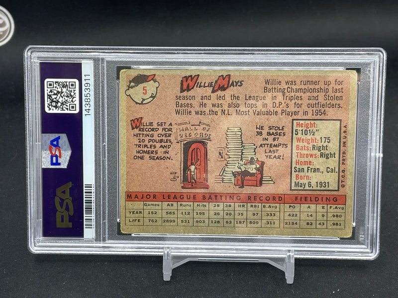 1958 TOPPS - W. MAYS -