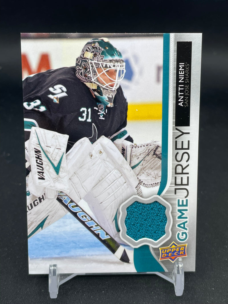 2014 UPPER DECK SERIES ONE - UD GAME JERSEY - A. NIEMI -