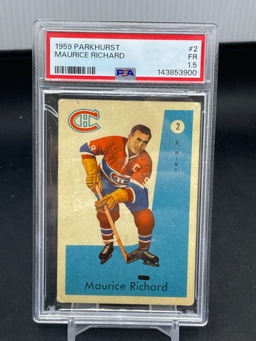 1959 PARKHURST - M. RICHARD - #2 - PSA 1.5