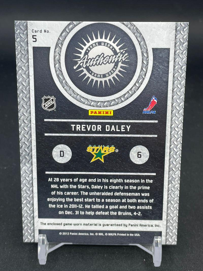 2012 PANINI TITANIUM - GAME-WORN JERSEY - T. DALEY -
