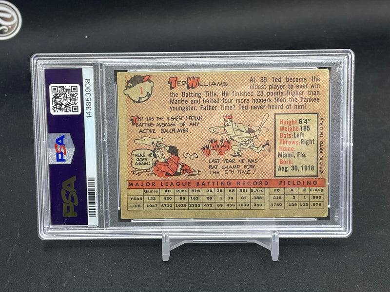 1958 TOPPS - T. WILLIAMS -