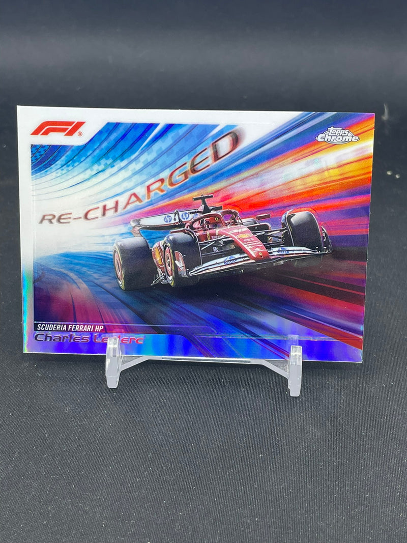 2024 TOPPS CHROME F1 - RE-CHARGED - C. LECLERC -