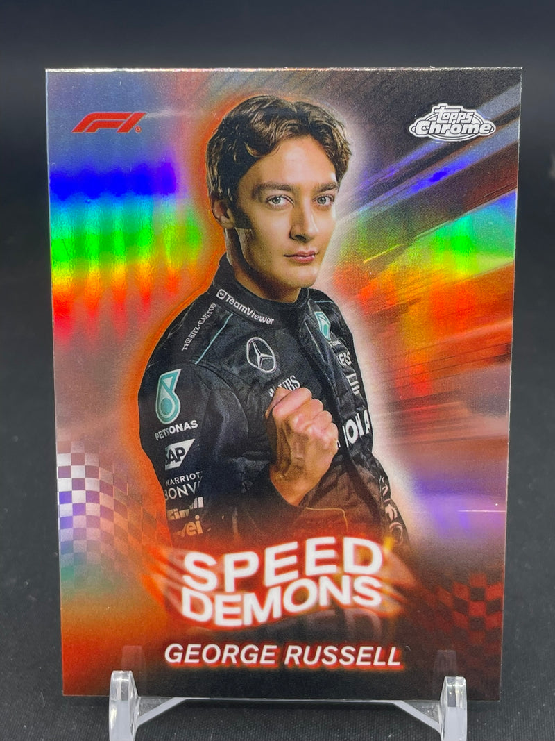 2024 TOPPS CHROME F1 - SPEED DEMONS - G. RUSSELL -