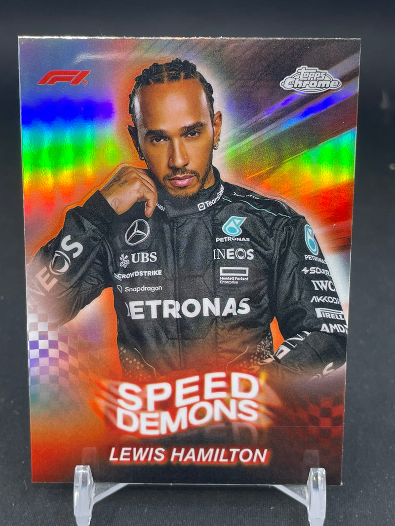 2024 TOPPS CHROME F1 - SPEED DEMONS - L. HAMILTON -