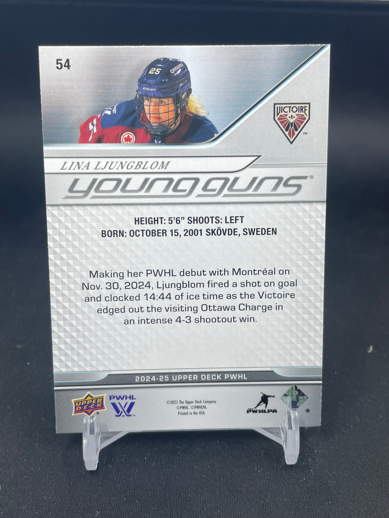 2024 UPPER DECK PWHL - YOUNG GUNS - L. LJUNGBLOM -