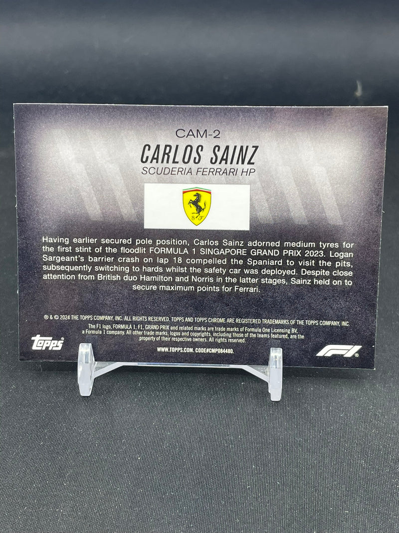 2024 TOPPS CHROME F1 - CAMBER - C. SAINZ -