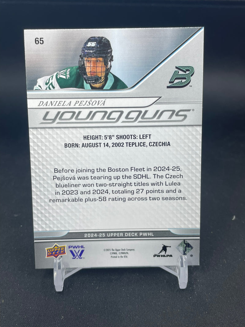 2024 UPPER DECK PWHL - YOUNG GUNS - D. PEJSOVA -