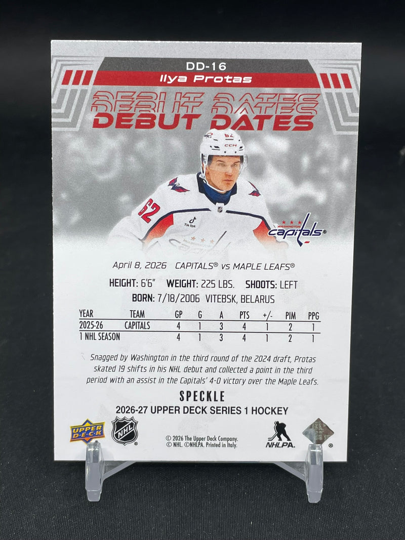 2026 UPPER DECK SERIES ONE - SPECKLE - DEBUT DATES - I. PROTAS -