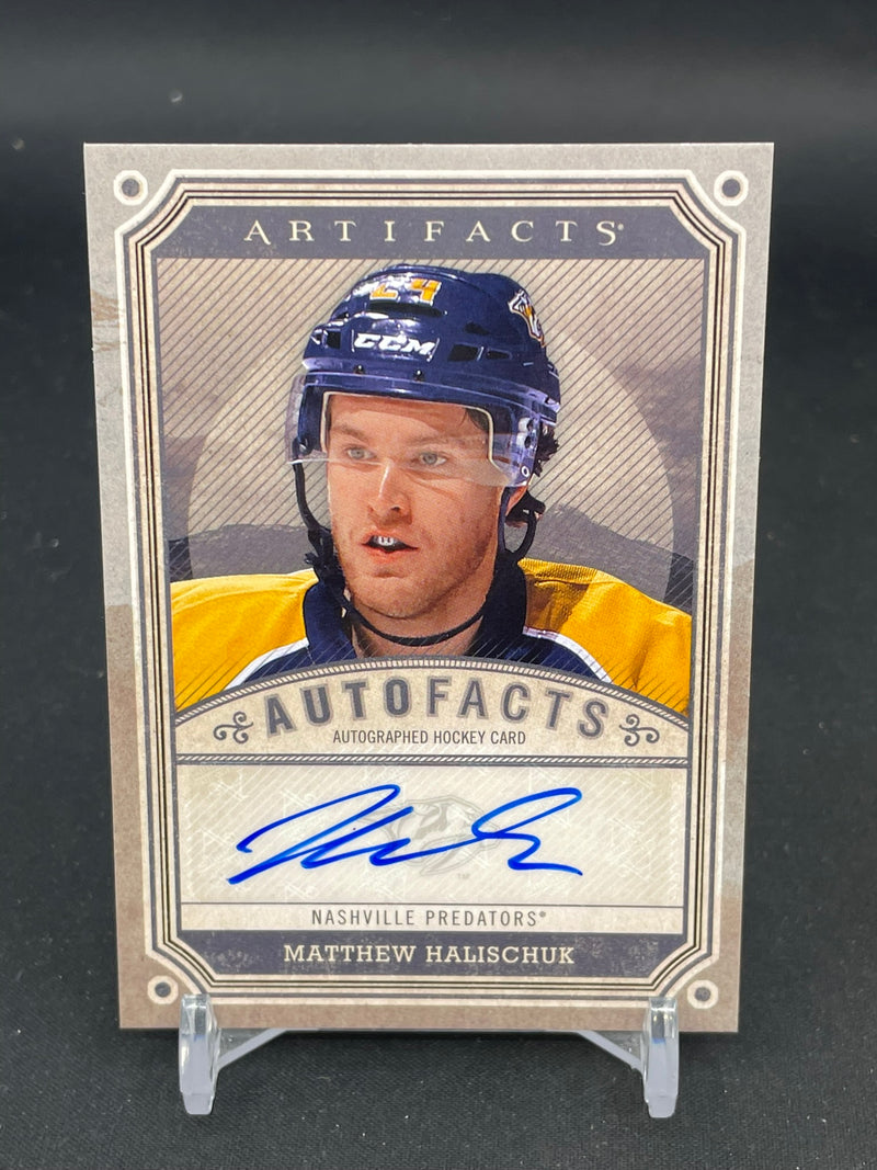 2013 UPPER DECK ARTIFACTS - AUTOFACTS - M. HALISCHUK -