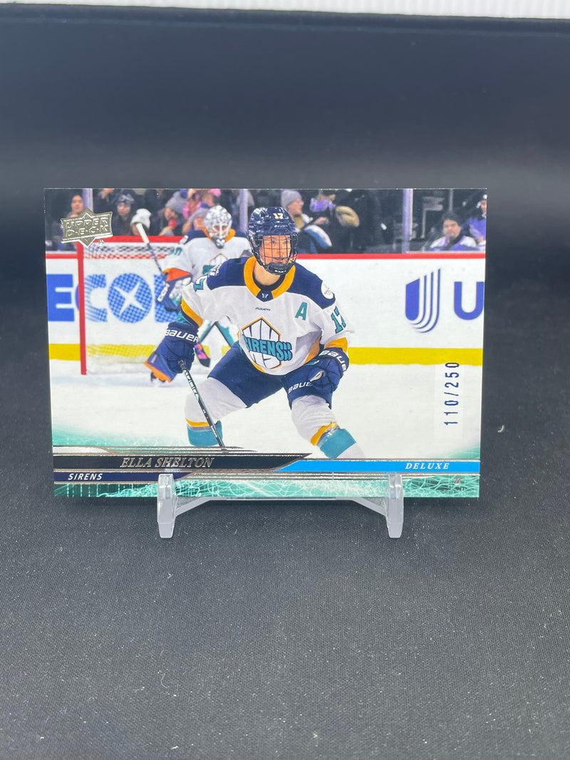 2024 UPPER DECK PWHL - DELUXE - E. SHELTON - #50 - #'D/250