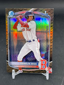 2025 TOPPS BOWMAN CHROME - REPTILLIAN REFRACTOR - 1ST BOWMAN - F. ARIAS -
