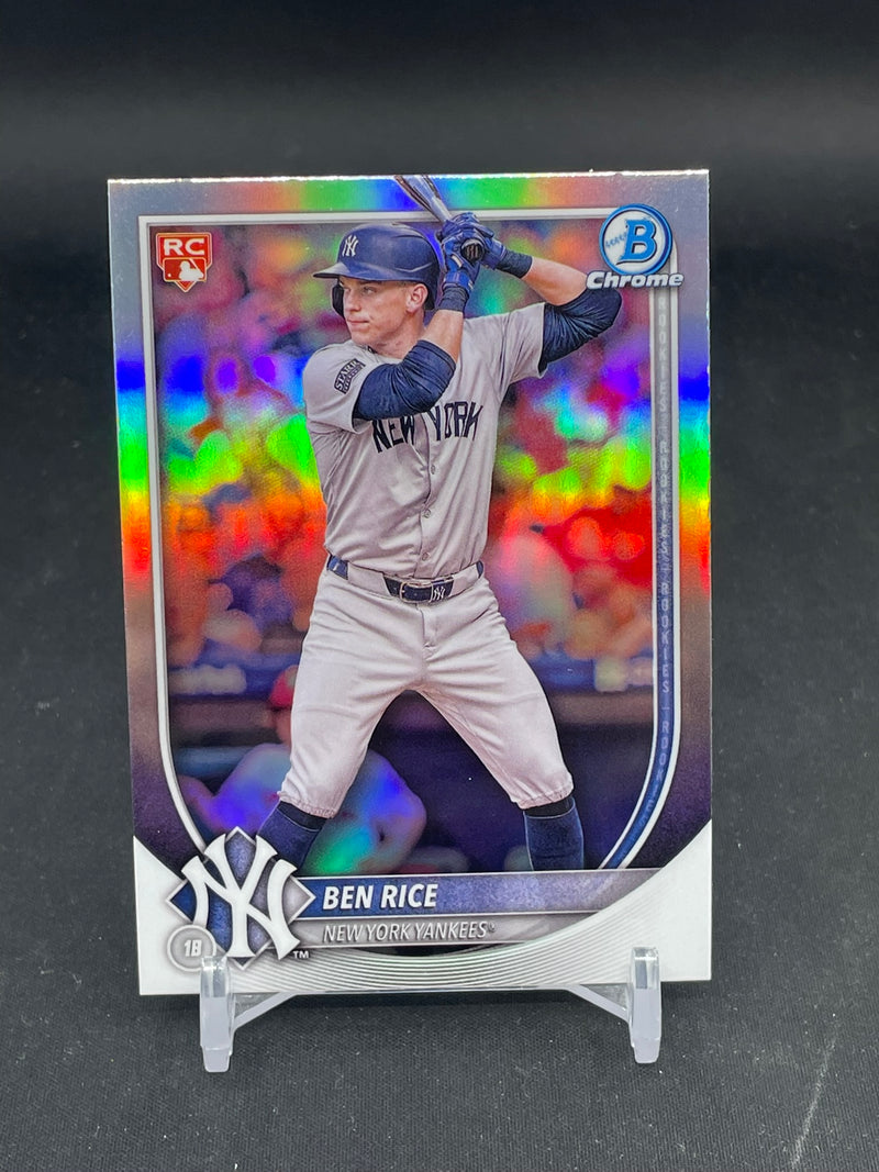 2025 TOPPS BOWMAN CHROME - REFRACTOR - B. RICE -