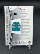 2019 UPPER DECK SP GAME USED - ALL-STAR SKILLS FABRICS - E. KARLSSON -