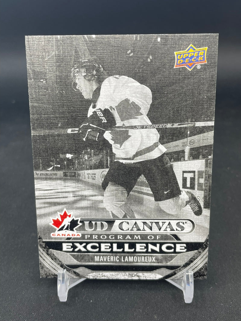 2024 UPPER DECK SERIES TWO - B/W - UD CANVAS - PROGRAM OF EXCELLENCE - M. LAMOUREUX -
