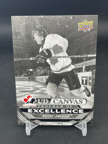 2024 UPPER DECK SERIES TWO - B/W - UD CANVAS - PROGRAM OF EXCELLENCE - M. LAMOUREUX - #C263