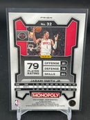 2023 PANINI PRIZM MONOPOLY - PURPLE WAVE PRIZM - J. SMITH JR. -