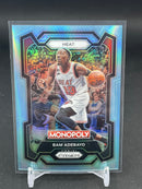 2023 PANINI PRIZM MONOPOLY - LIGHT BLUE PRIZM - B. ADEBAYO - #47 - #'D/199