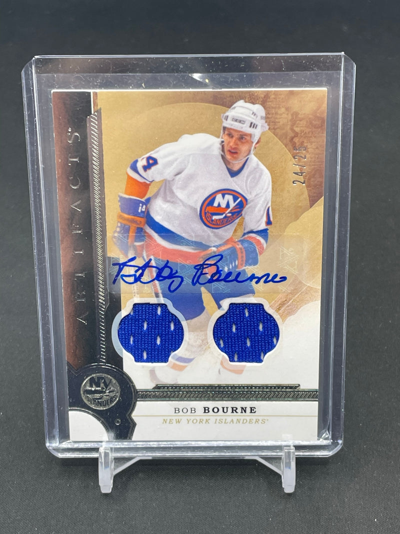 2016 UPPER DECK ARTIFACTS - B. BOURNE - #137 - #'D/25 - DUAL RELIC - AUTOGRAPH