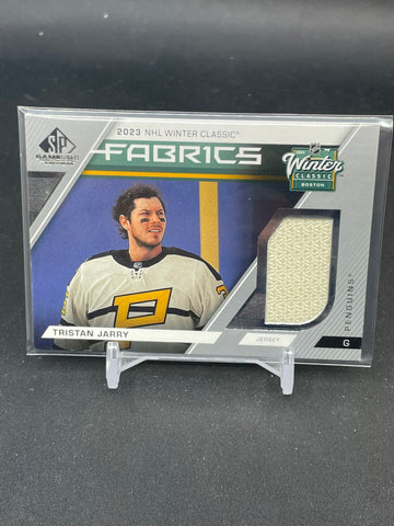 2023 UPPER DECK SP GAME USED - NHL WINTER CLASSIC FABRICS - T. JARRY - #WC-18