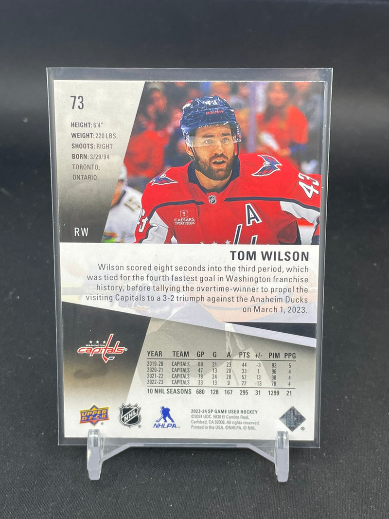 2023 UPPER DECK SP GAME USED - GOLD - T. WILSON - #73 - #'D/112