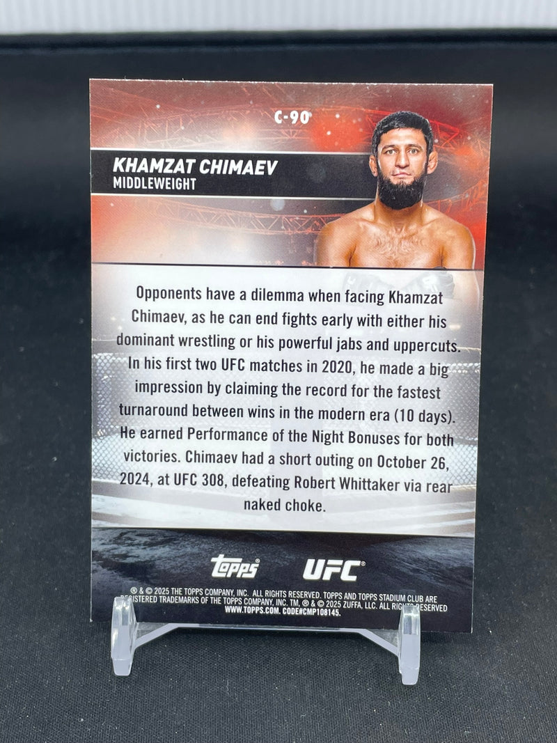 2025 TOPPS STADIUM CLUB CHROME - K. CHIMAEV -