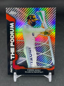 2021 TOPPS CHROME F1 - PATH TO THE PODIUM - P. GASLY -
