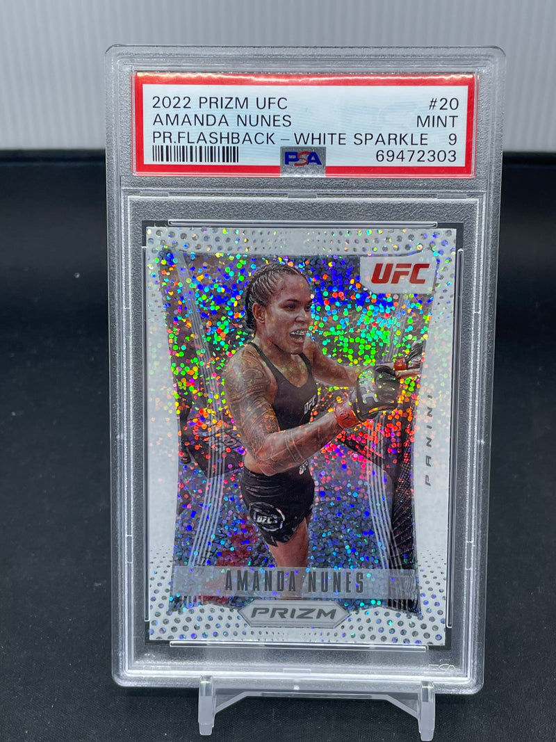 2022 PANINI PRIZM - WHITE SPARKLE - FLASHBACK - A. NUNES -