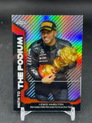 2021 TOPPS CHROME F1 - PATH TO THE PODIUM - L. HAMILTON -