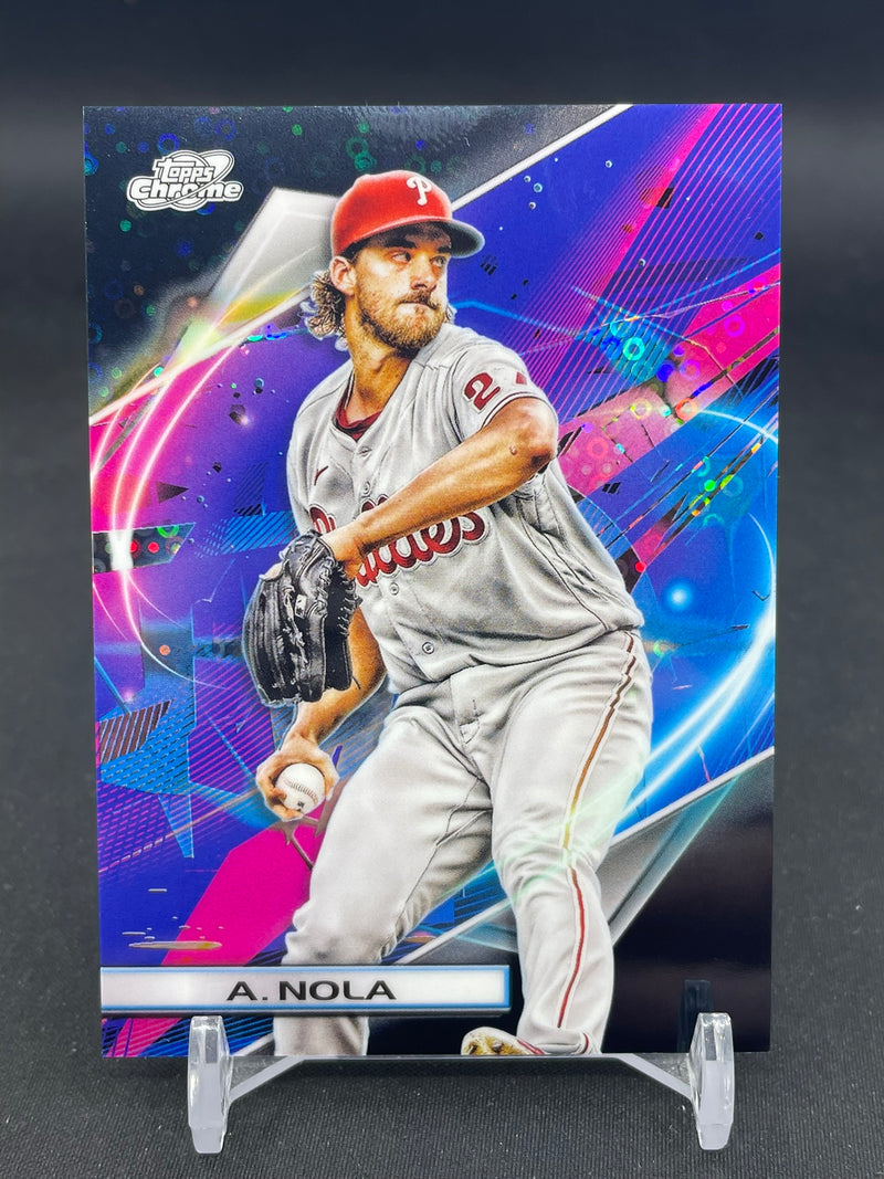 2022 TOPPS CHROME COSMIC - BLACK ECLIPSE REFRACTOR - A. NOLA - #176 - #'D/10