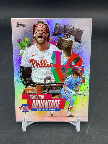 2025 TOPPS SERIES ONE - HOME FIELD ADVANTAGE - B. HARPER - #HA-4