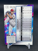 2022 TOPPS CHROME COSMIC - BLACK ECLIPSE REFRACTOR - A. NOLA - #176 - #'D/10