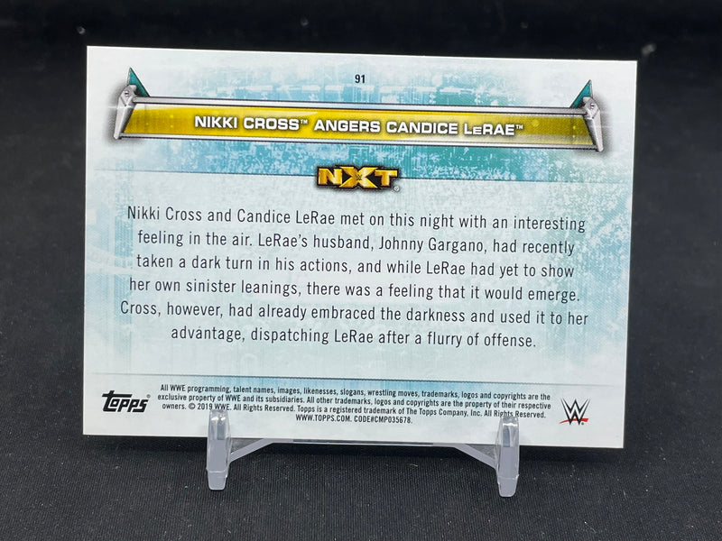 2019 TOPPS WWE WOMEN'S DIVISION - N. CROSS -