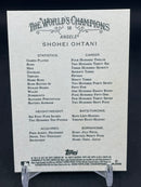 2022 TOPPS ALLEN & GINTER - S. OHTANI -