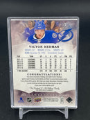 2016 UPPER DECK ARTIFACTS - EMERALD - V. HEDMAN - #7 - #'D/75 - DUAL RELIC